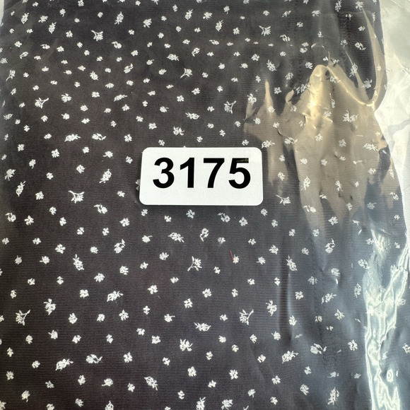 Pink Republic Ribbed Long Sleeve T-Shirt Junior's Plus Size 2X Plum Ditsy - Picture 8 of 8